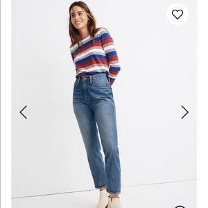 NWT Madewell Momjean Downing Wash